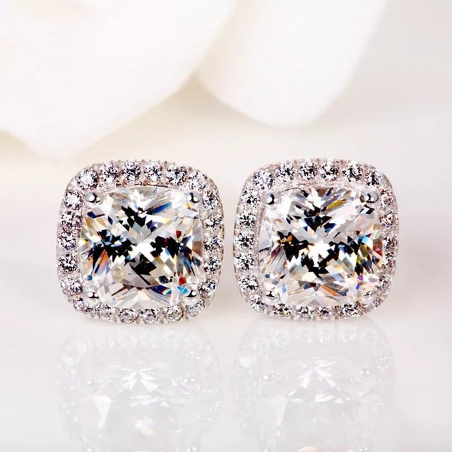 Kelley Stud Diamond Earrings - Elegance Jewelry Boutique