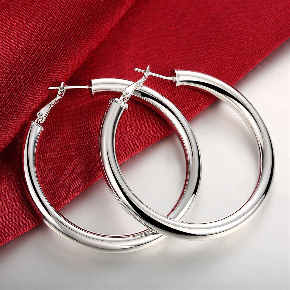 Elena Circle Hoop Earrings - Elegance Jewelry Boutique