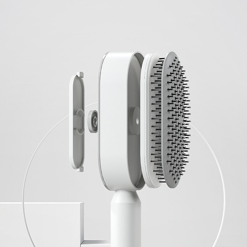 Self Cleaning Hair Brush - Elegance Jewelry Boutique