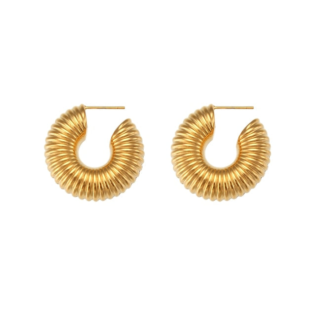 Bold Hoop Earrings - Elegance Jewelry Boutique