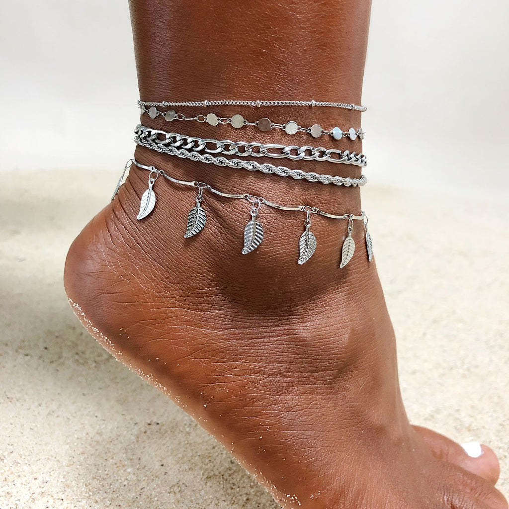 Vienna Chain Anklet Bracelets - Elegance Jewelry Boutique