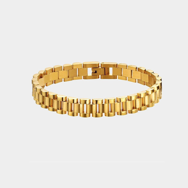 Gold Plated Link Bracelet - Elegance Jewelry Boutique