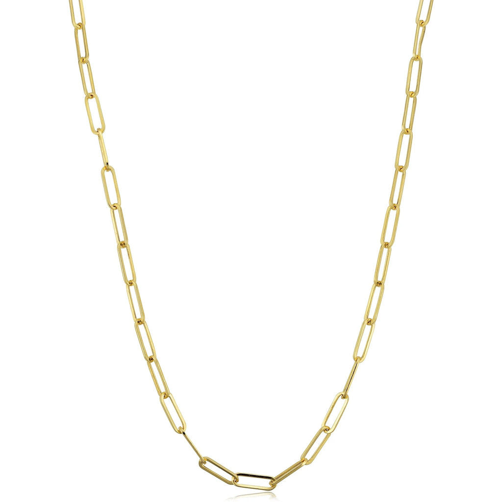 Paper Clip Necklace - Elegance Jewelry Boutique